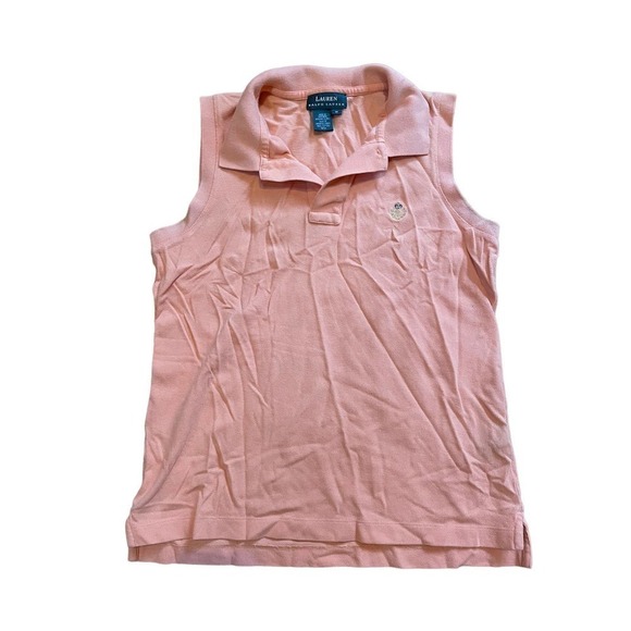 Ralph Lauren Women's Polo Tank top/Sleeveless Shirt. Orange. Size M - Picture 1 of 3